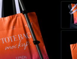 tote bag mockup