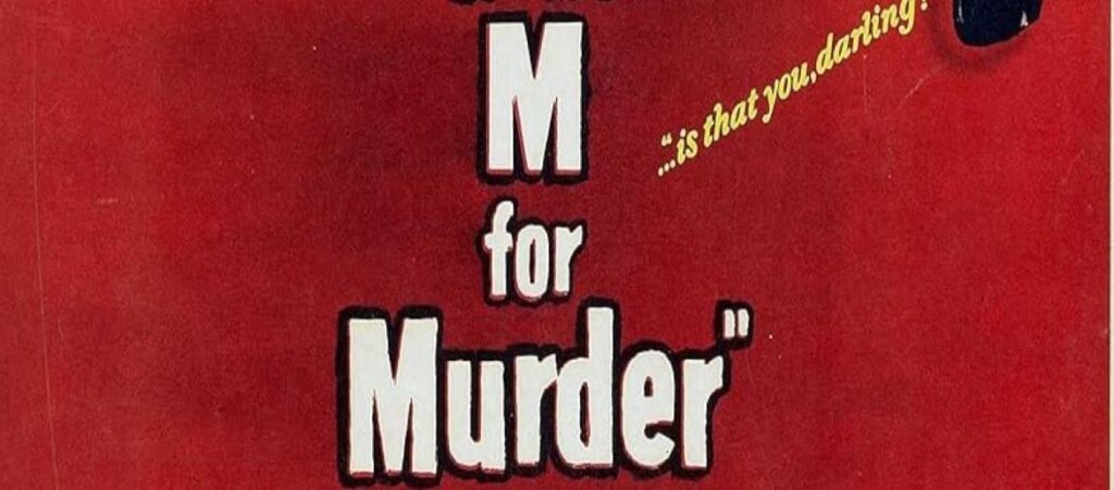 Dial M for Murder Font
