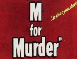 Dial M for Murder Font