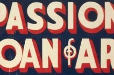 The Passion of Joan of Arc Font