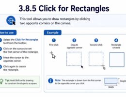 3.8.5 Click for Rectangles