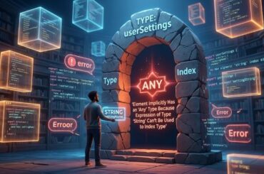 Element Implicitly Has an 'Any' Type Because Expression of Type