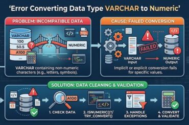 Error Converting Data Type VARCHAR to Numeric