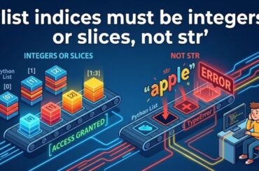 List Indices Must Be Integers or Slices, Not Str