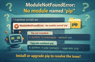 ModuleNotFoundError