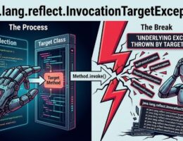 java.lang.reflect.InvocationTargetException