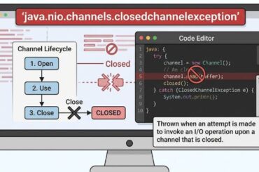 java.nio.channels.ClosedChannelException