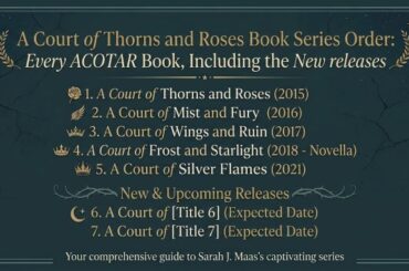 A Court of Thorns and Roses Book Series Order