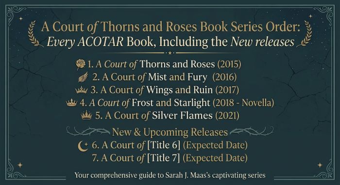 A Court of Thorns and Roses Book Series Order