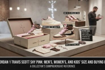 Air Jordan 1 Travis Scott Shy Pink