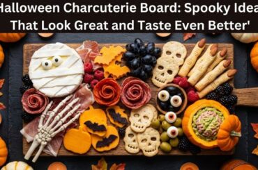 Halloween Charcuterie Board