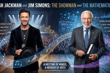 Hugh Jackman and Jim Simons