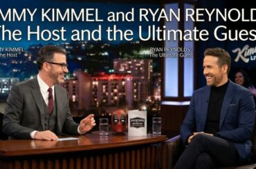 Jimmy Kimmel and Ryan Reynolds