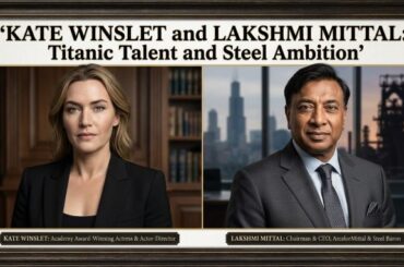 Kate Winslet and Lakshmi Mittal