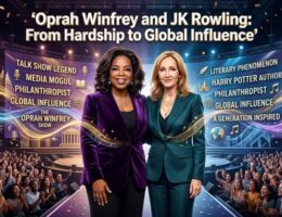 Oprah Winfrey and JK Rowling
