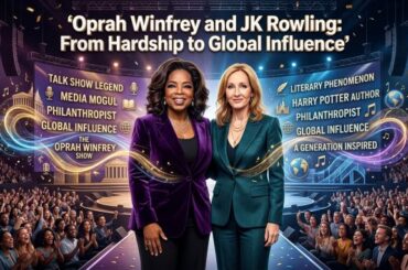 Oprah Winfrey and JK Rowling