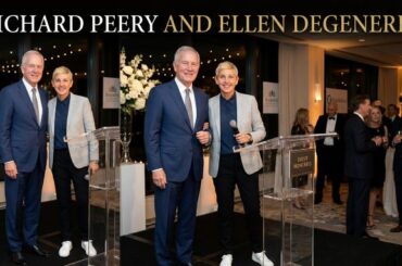 Richard Peery and Ellen DeGeneres