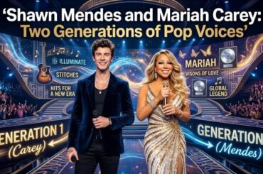 Shawn Mendes and Mariah Carey