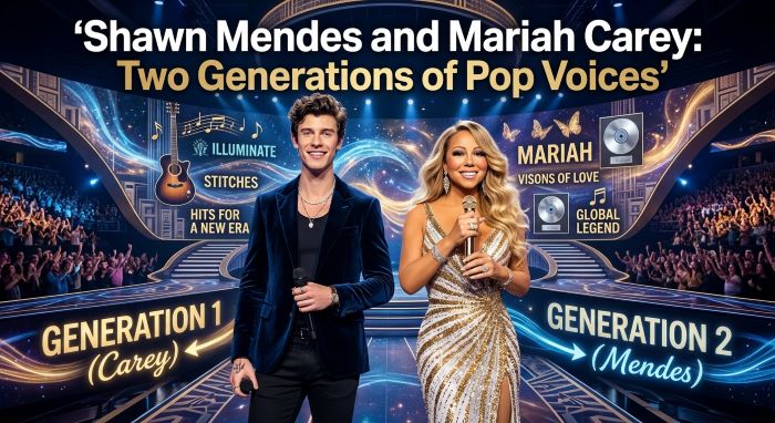 Shawn Mendes and Mariah Carey